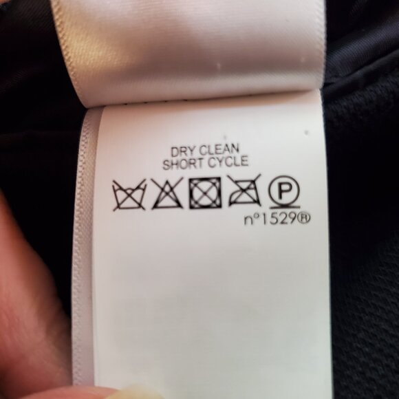 POLO RALPH LAUREN SZ 40R Classic Preppy Cotton Woven Jacket Blazer in Navy Blue - Picture 10 of 12